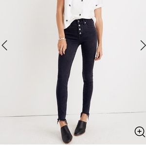 Madewell Skinny Jeans. Frayed and beyond comfy